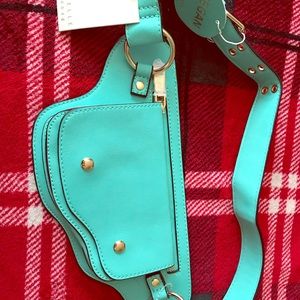 Turquoise blue Fanny pack